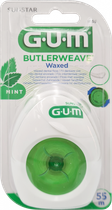 Зубна нитка Gum Butlerweave Wax and Menthol Floss 55 м (70942018555) - зображення 1