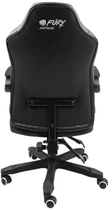 Fotel gamingowy Fury Gaming Chair Avenger M+ Black-White (NFF-1710) - obraz 5