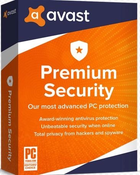 Антивірус Avast Software Premium Security 1 рік 10 ПК (електронна ліцензія)
