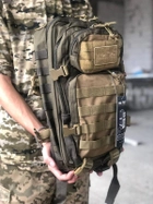 Рюкзак тактичний Mil-Tec US Assault Ranger 20 л Green/Beige - зображення 2