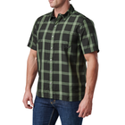 Сорочка тактична 5.11 Tactical Nate Short Sleeve Shirt Black Plaid XL (71217-371) - изображение 3