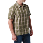 Сорочка тактична 5.11 Tactical Nate Short Sleeve Shirt Sage Green Plaid XL (71217-812) - изображение 4