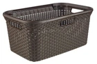 Корзина для постиранного белья Curver Natural Style 45l коричневый