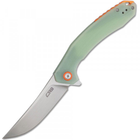 Нож складной туристический с клипсой CJRB Gobi G10 (J1906-NTG) D2 mint green - изображение 1