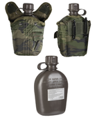 Фляга 1Л Камуфляж Mil-Tec US FELDFLASCHE KST IMP 1LTR (14505020-1000) M-T