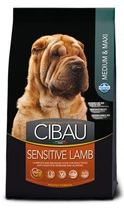 Сухий корм Farmina Cibau Sensitive Adult Medium & Maxi з чутливим травленням з ягням