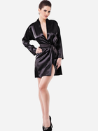 Халат жіночий DKaren Housecoat Agnes 2 M Black (5901780643768) - зображення 1