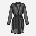 Халат жіночий DKaren Housecoat Aisha XS Black (5901780664022) - зображення 3