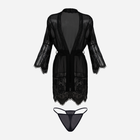 Халат жіночий DKaren Housecoat Anette S Black (5903251370982) - зображення 3