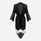 Халат жіночий DKaren Housecoat Anette XL Black (5903251371019) - зображення 3