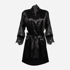 Халат жіночий DKaren Housecoat Beatrice S Black (5903251394063) - зображення 3