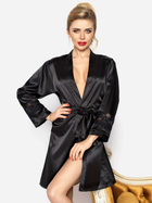 Халат жіночий DKaren Housecoat Betty XS Black (5902230058682) - зображення 1