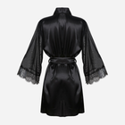 Podomka DKaren Housecoat Bonnie XS Black (5903251381414) - obraz 4