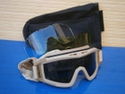 Захисні тактичні окуляри-маска Тactic Coyote зі змінним склом - зображення 5