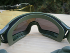 Захисні окуляри-маска Тactic Olive зі змінним склом - изображение 6
