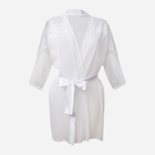 Халат жіночий DKaren Housecoat Costance XL White (5903251394476) - зображення 3