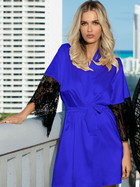 Podomka DKaren Housecoat Dagmara S Blue (5903251370869) - obraz 1