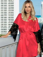Халат жіночий DKaren Housecoat Dagmara XS Red (5903251370258) - зображення 1
