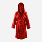 Халат жіночий теплий з капюшоном DKaren Housecoat Diana 2XL Red (5901780656874) - зображення 2