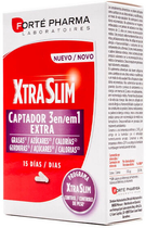 Suplement diety Fort Pharma Xtraslim Captador 3 in 1 60 kapsułek (8470001921710) - obraz 1