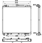 Радиатор NRF (53179)