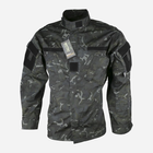 Тактична сорочка Kombat UK Assault Shirt ACU Style XL Мультикам Чорна (kb-asacus-btpbl-xl) - зображення 6