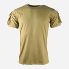 Тактическая футболка Kombat UK TACTICAL T-SHIRT L Койот (kb-tts-coy-l) - изображение 1