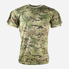 Тактична футболка Kombat UK TACTICAL T-SHIRT L Мультикам Чорна (kb-tts-btpbl-l) - зображення 1