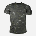 Тактична футболка Kombat UK TACTICAL T-SHIRT M Мультикам Чорна (kb-tts-btpbl-m) - зображення 5
