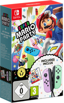 Gra Nintendo Switch Super Mario Party + Joy-Con Pastel P/G (kartridż) (0045496479695) - obraz 1