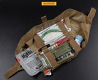 Подсумок сумка тактическая быстросъемная портативная Аптечка на плитоноску и рпс пояс под велкро WoSporT Multicam VE-75-ACC-08 - изображение 2