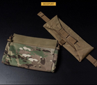 Підсумок сумка тактична швидкознімна портативна Аптечка на плитоноску і рпс пояс під велкро WoSporT Multicam VE-75-ACC-08 - зображення 11