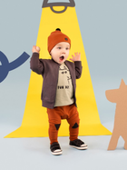 Spodnie dresowe dziecięce Pinokio Oliver 110 cm Brown (5901033298462) - obraz 2