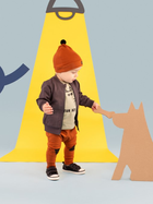 Спортивні штани дитячі Pinokio Oliver 122 см Brown (5901033298486) - зображення 3