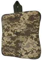 Прочная большая складная дорожная сумка, баул 105 л Ukr military пиксель ВСУ - изображение 4