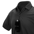 Футболка поло Helikon-Tex UPL Polo Shirt TopCool® Чорний L - зображення 5
