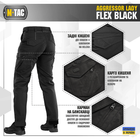 M-Tac брюки Aggressor Lady Flex Black 34/30 - изображение 6