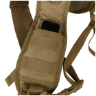 Рюкзак однолямковий MIL-TEC One Strap Assault Pack 10L Coyote - зображення 14
