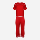 Піжама (футболка + бриджі) DKaren Set Ara L Red (5903251380301) - зображення 4