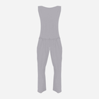 Piżama (podkoszulek + spodnie) DKaren Set Daliola XL Grey (5902230078185) - obraz 1