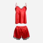 Piżama (podkoszulek + spodenki) DKaren Set Doris 2XL Red (5903251393875) - obraz 3