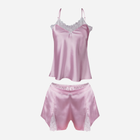 Piżama (podkoszulek + spodenki) DKaren Set Eleonor XL Pink (5903251431829) - obraz 2