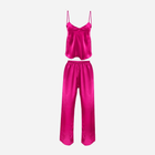 Piżama (podkoszulek + spodnie) DKaren Set Iga XL Dark Pink (5901780629328) - obraz 1