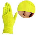 Перчатки UNEX MED COMFORT Style Lemon нитриловые желтые S 100 шт (01189-S) (0304694) - изображение 1
