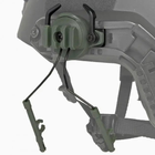 Крепление для активных наушников на шлем типа FAST (олива) - изображение 3