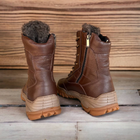 Берцы ботинки теплые Зима до - 25 натуральная гидрофобная кожа+натуральная шерсть усиленная пятка и носок 42 - изображение 5