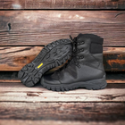 Берцы ботинки тактическая обувь теплые Зима до - 25 натуральная гидрофобная кожа+шерсть усиленная пятка и носок 45 - изображение 6