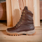 Берцы ботинки теплые Зима до - 25 натуральная гидрофобная кожа+натуральная шерсть усиленная пятка и носок 40 - изображение 3