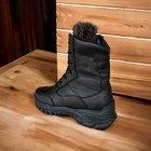 Берцы ботинки теплые Зима до - 25 натуральная гидрофобная кожа+натуральный мех усиленная пятка и носок 46 - изображение 5