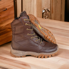 Берці черевики теплі Зима до - 25 натуральна гідрофобна шкіра+натуральна шерсть посилена п'ята та носок 39 - зображення 7